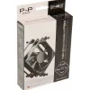 80x80x25mm Noiseblocker BlackSilent Pro Fan P-P