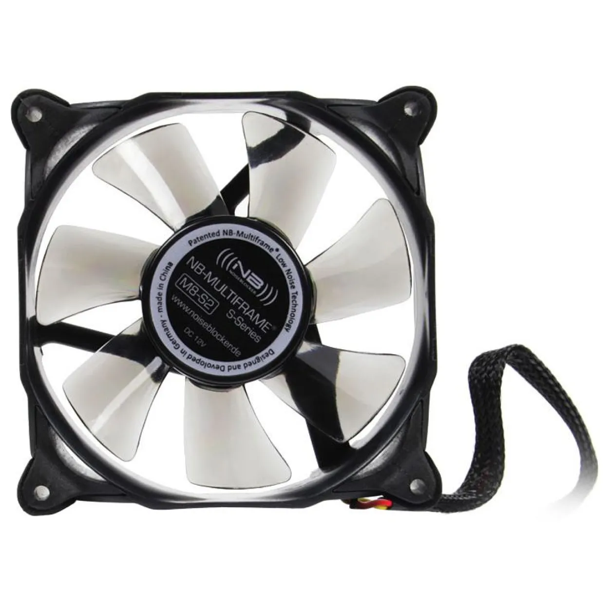80x80x25mm Noiseblocker Multiframe S-Series M8-S2