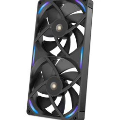 280x120x30mm NZXT F-Serie F280X RGB Lüfter Single schwarz retail