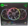 140x140x25mm Razer Kunai Chroma aRGB LED PWM Performance Fan - 3er-Pack
