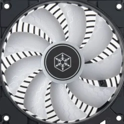 120x120x25mm Silverstone Air Penetrator 120SK Lüfter, ARGB - schwarz