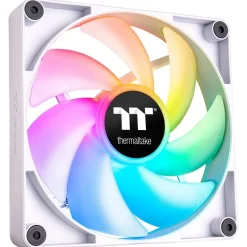 140x140x25mm Thermaltake CT140 ARGB Sync PC Cooling Fan White 2 Pack