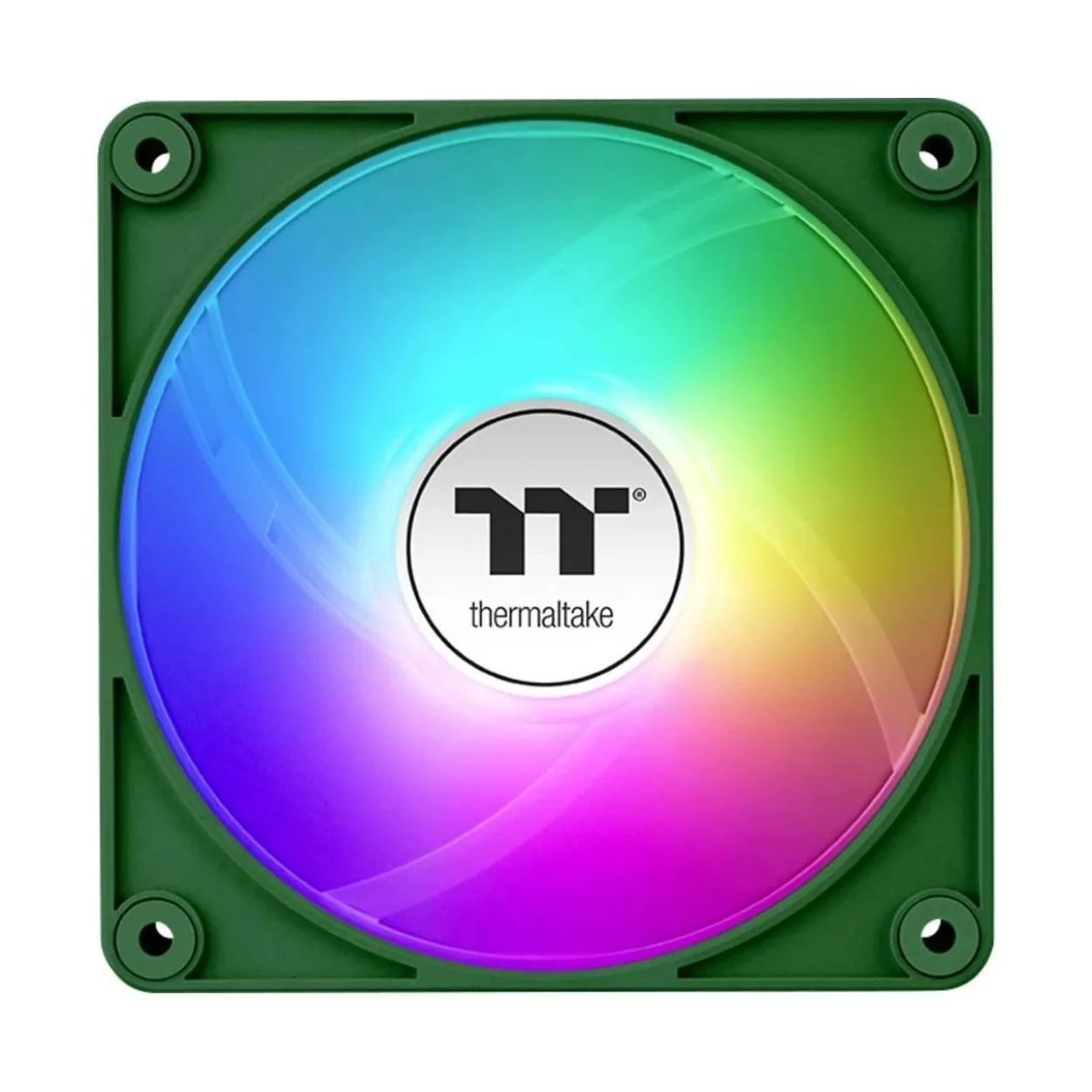 140x140x25mm Thermaltake CT140 EX ARGB Sync PC Cooling Fan Racing Green 3 Pack