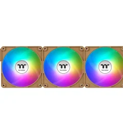 140x140x25mm Thermaltake CT140 EX Reverse ARGB Sync PC Cooling Fan Gravel Sand 3 Pack