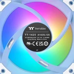 140x140x25mm Thermaltake CT140 EX Reverse ARGB Sync PC Cooling Fan Hydrangea Blue 3 Fan Pack