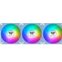 140x140x25mm Thermaltake CT140 EX Reverse ARGB Sync PC Cooling Fan Hydrangea Blue 3 Fan Pack