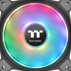 140x140x25mm Thermaltake Riing Duo 14 RGB Radiator Fan 3 Pack Dual Riing