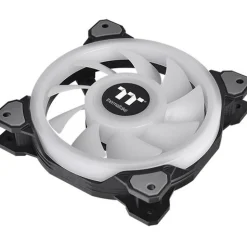 140x140x25mm Thermaltake Riing Quad 14 RGB PWM Single Pack snow white (no controller)