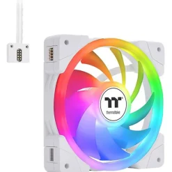 140x140x25mm Thermaltake SWAFAN EX14 ARGB PC Cooling Fan White TT Premium Edition 3er-Pack