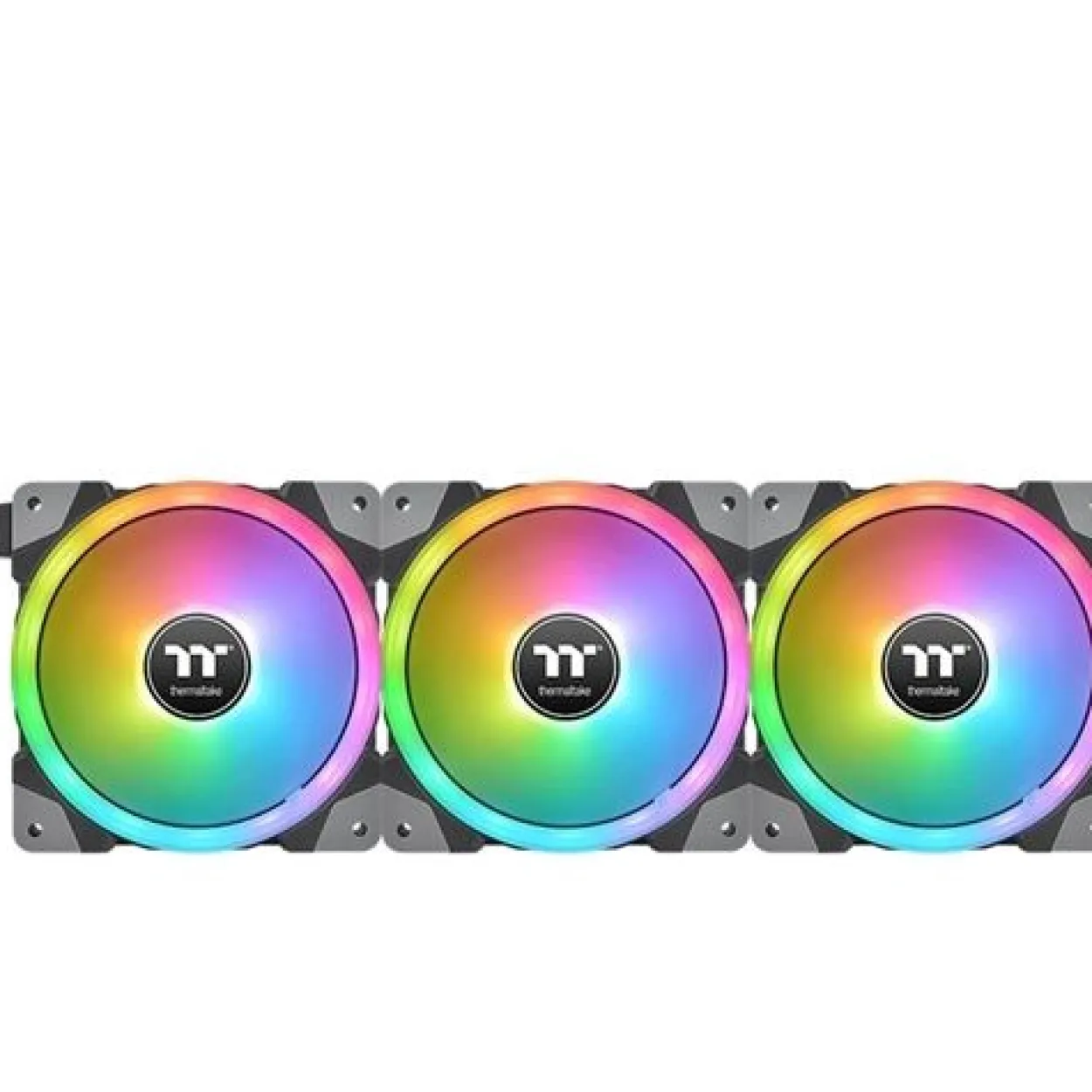 120x120x25mm Thermaltake SWAFAN EX12 RGB PC Cooling Fan TT Premium Edition 3 Pack