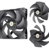 120x120x25mm Thermaltake SWAFAN GT12 PC Cooling Fan TT Premium Edition 1 Pack Black