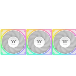 120x120x25mm Thermaltake Toughfan EX 120 ARGB Sync White 3Pack