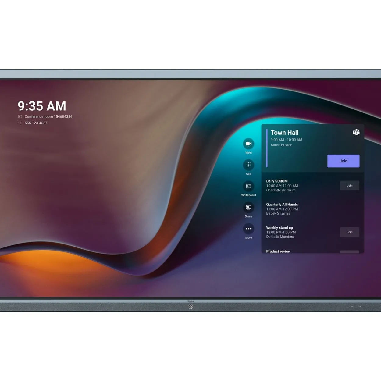 Yealink ETV86 Extended Touchscreen for MeetingBoard 86"