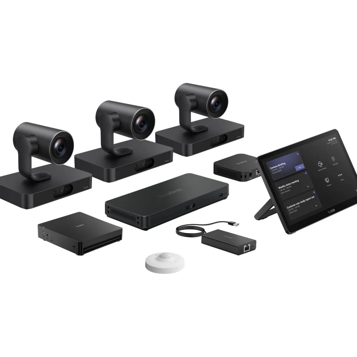Yealink MVC S98-C5U-004 Smartvision80, MCoreKit-C5U ( MCore4,MTouch Plus, Room Sensor) MVC-Byod-Extender Adapter - Win11 IOT Enterprise OS
