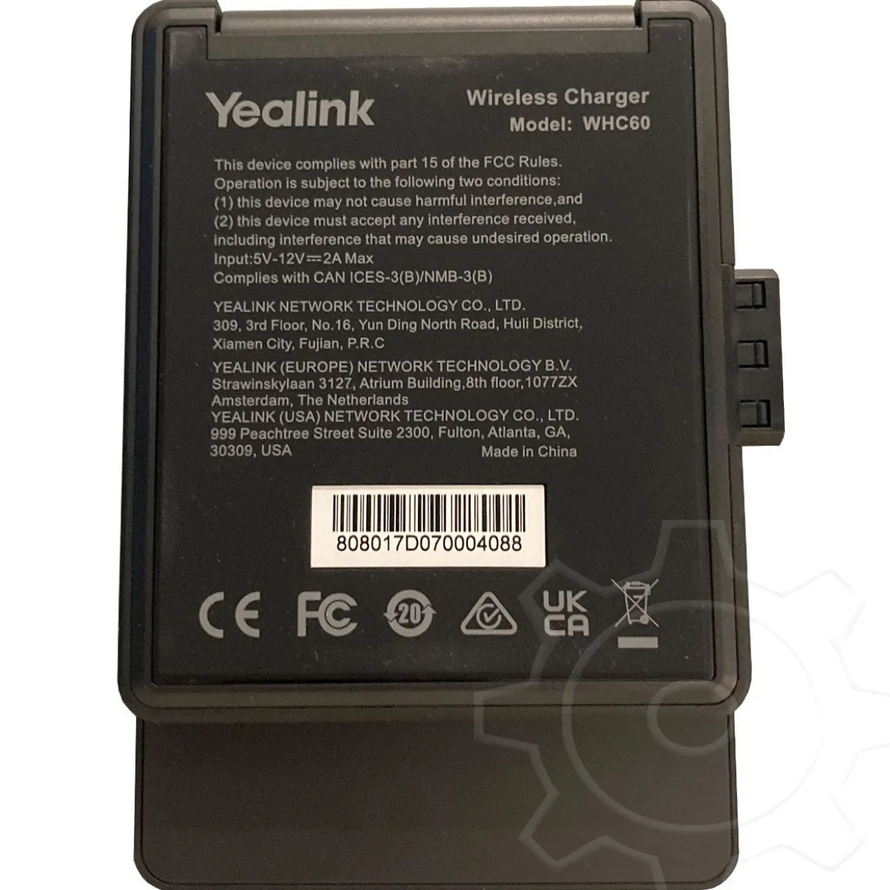 Yealink WHC60 Wireless Charger für WH66/WH67