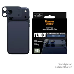 ZAGG PanzerGlass FENDER tiefblau Kameraschutz iPhone 17 Pro Max tiefblau