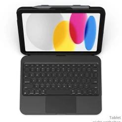 ZAGG TOUGH KEYS-APPLE-IPAD 10TH GEN/A16-BLACK-GERMAN (B2B B