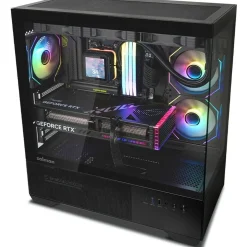 Zalman Chronix Midi Tower ohne Netzteil schwarz