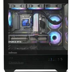 Zalman Chronix Midi Tower ohne Netzteil schwarz