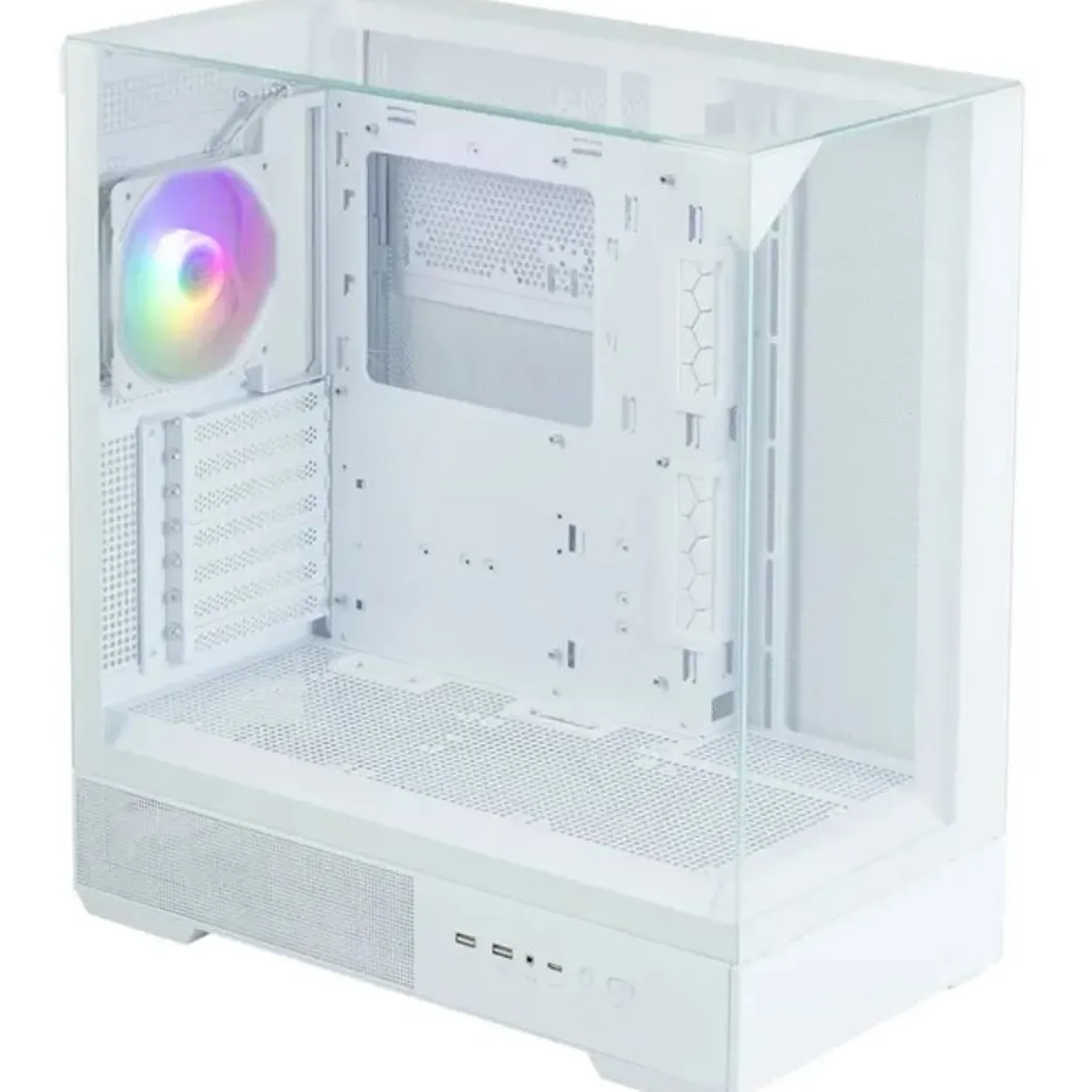 Zalman P40 Prism Midi Tower ohne Netzteil weiss