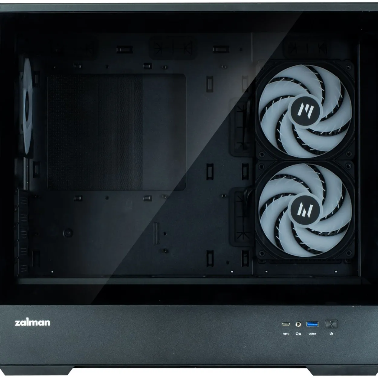 Zalman P30 V2 Mini Tower ohne Netzteil schwarz