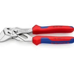 Zangenschlüssel DIN ISO 5743 L.150mm Spann-W.27mm vernickelt m.2K-Hüllen Knipex
