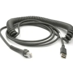 Zebra Cable USB, coiled