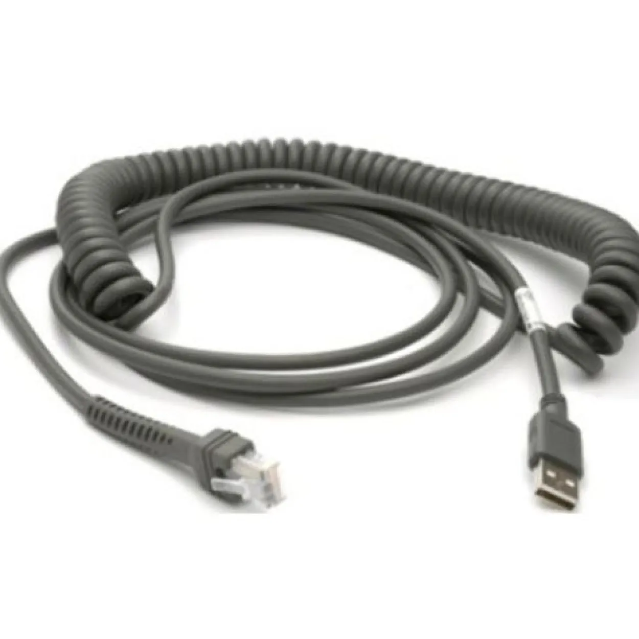 Zebra Cable USB, coiled