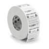 ZEBRA Z-ULTIMATE 3000T WHITE TT 80X30MM COATED PERM ADH 25MM