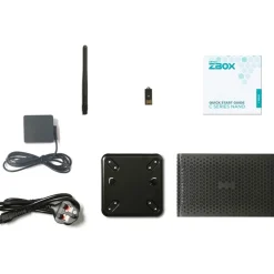 ZOTAC ZBOX CI669 Nano Barebone Intel Core i7-1355U 2XDDR5 SODIMM 1xSATA 1xM.2 Dual Lan WiFi 6 Blueatooth 5.2 4xUSB 3.1 1xUSB 2.0