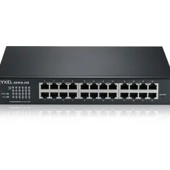 Zyxel 24-Port GbE Smart Switch NebulaFlex,fanless