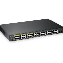 ZyXEL Switch 19" 48x GE GS1900-48HP V2 48 Port Gbe L2 PoE