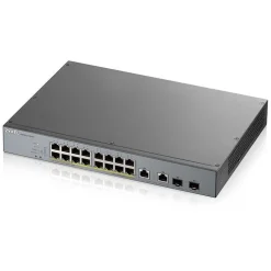 ZyXEL Switch 18x GS1350-18HP PoE long range 250W