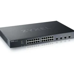ZYXEL XGS1935-28 28 Port Smart Managed Switch 24x Gigabit Copper and 4x10G SFP+ hybrid mode standalone or NebulaFlex Cloud