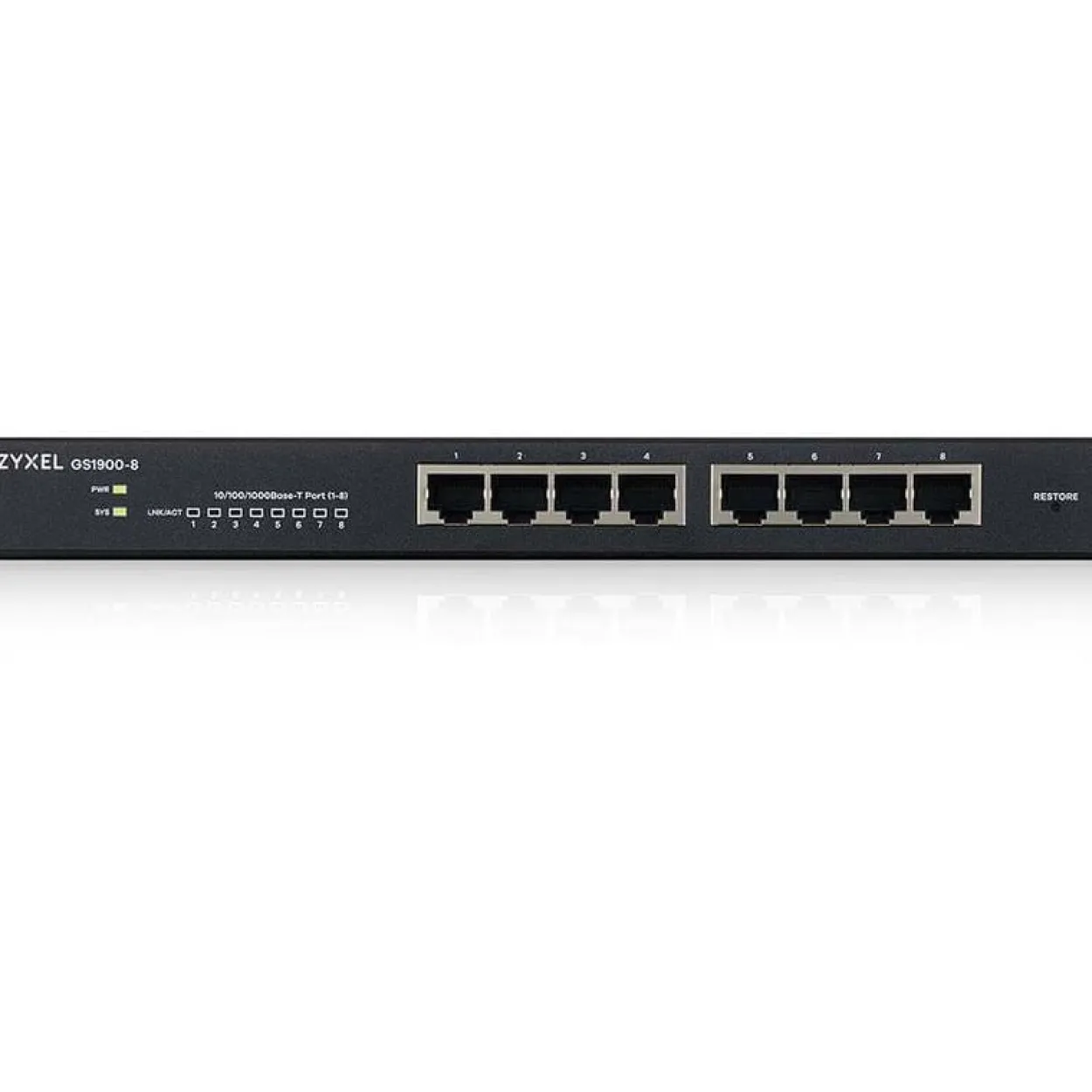 ZyXEL Zyxel 8-Port GbE Smart Switch, NebulaFlex, GS1915-8