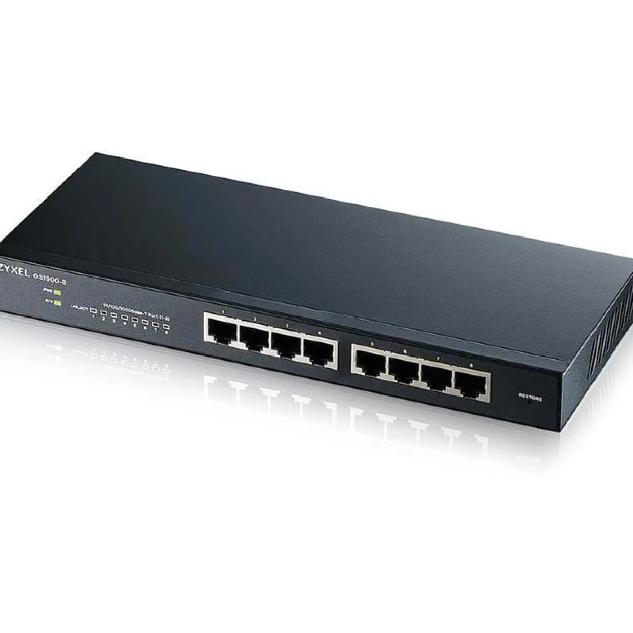 ZyXEL Zyxel 8-Port GbE Smart Switch, NebulaFlex, GS1915-8